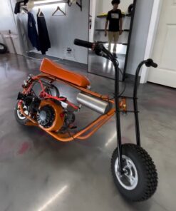 🔥 Volts Custom Orange Performance Minibike