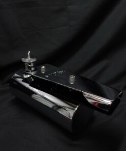 Chrome Tank w/ Chrome Tank Bracket & Powder-coated Bottom